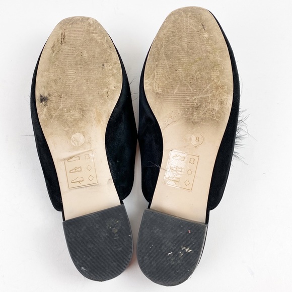 FREE Sole Society Feather PomPom Slide 8 F449 - Picture 6 of 11